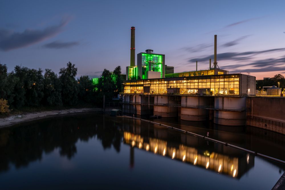 Kraftwerk Lausward in Düsseldorf